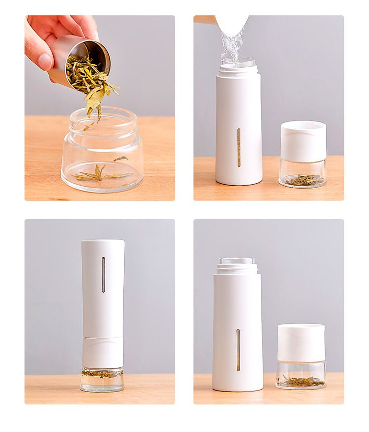 Термокружка Xiaomi Pinztea Portable Water Bottle with Tea Strainer