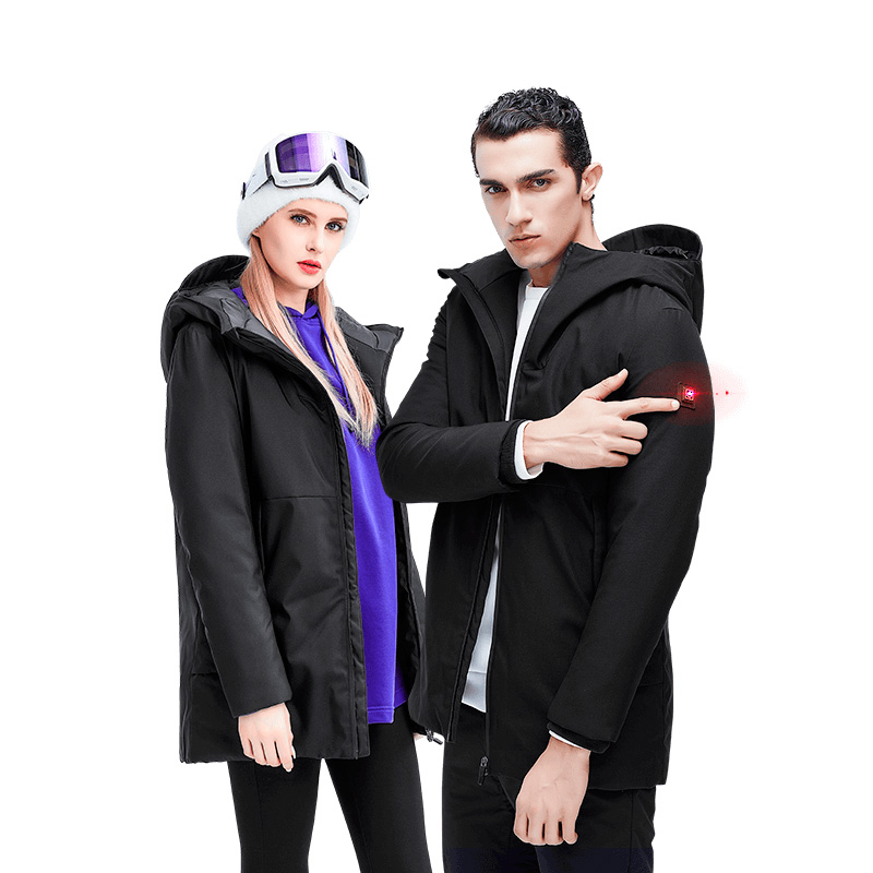 Куртка с подогревом Xiaomi Supield Supai Intelligent Temperature Control Heating Mid-length Goose Down Jacket