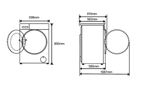 Стиральная машина Xiaomi Mijia Washing Machine Pro Super Electrolysis Smart Drum